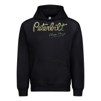 Black peterbilt class pays   trucker quote Urban Hoodie - linhVisuals