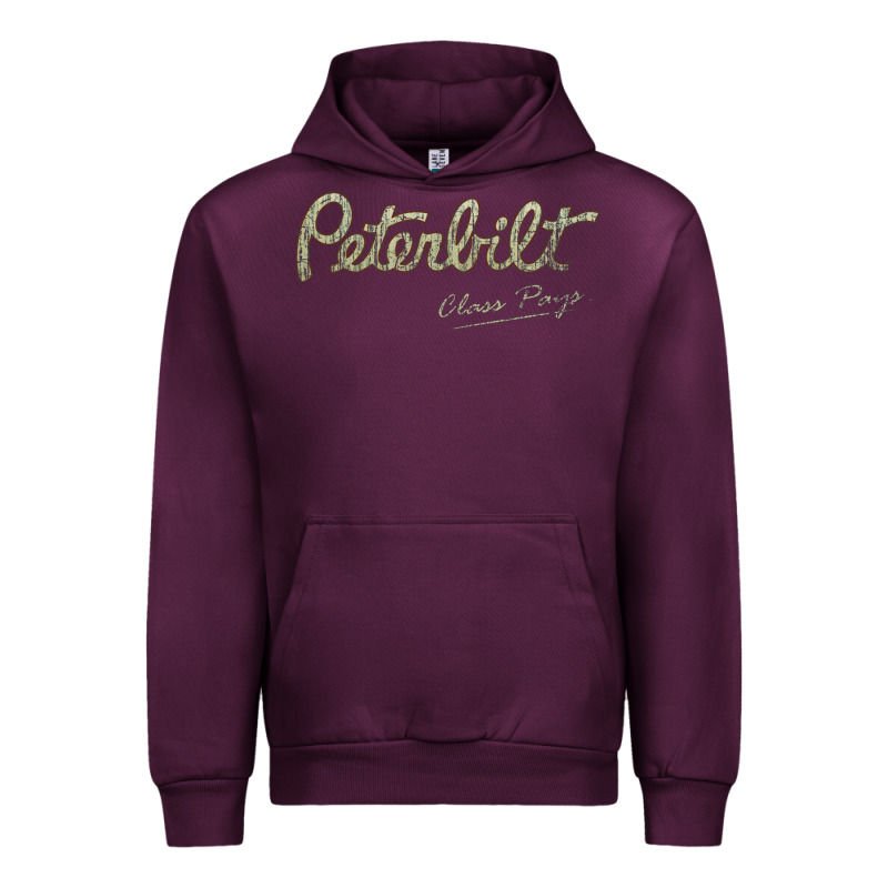 Peterbilt Class Pays   Trucker Quote Urban Hoodie by linhVisuals | Teevron