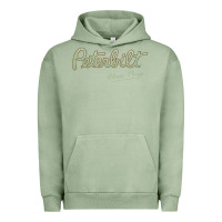 Pigment Oil Green peterbilt class pays   trucker quote Urban Hoodie - linhVisuals