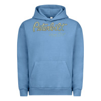 Pigment Pebble Blue peterbilt class pays   trucker quote Urban Hoodie - linhVisuals