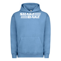 Pigment Pebble Blue shake and bake Urban Hoodie - linhVisuals