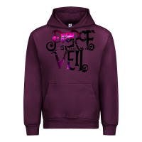 Mauve Wine pierce the veil twhite Urban Hoodie - linhVisuals