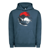 Pigment Midnight Navy poked to death  [tb] Urban Hoodie - linhVisuals
