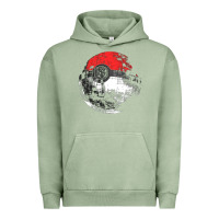 Pigment Oil Green poked to death  [tb] Urban Hoodie - linhVisuals