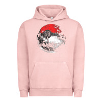 Pigment Salmon poked to death  [tb] Urban Hoodie - linhVisuals