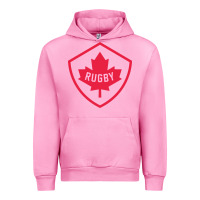 Fuchsia Pink rugby canada Urban Hoodie - linhVisuals