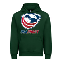 Forest Green usa rugby Urban Hoodie - linhVisuals