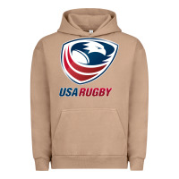 Pigment Burro usa rugby Urban Hoodie - linhVisuals