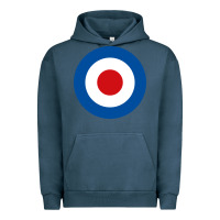 Pigment Midnight Navy suitable-the-who-target-worn Urban Hoodie - linhVisuals