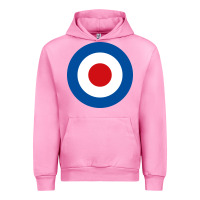 Fuchsia Pink suitable-the-who-target-worn Urban Hoodie - linhVisuals