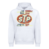 White stp    nostalgia drag racing Urban Hoodie - linhVisuals