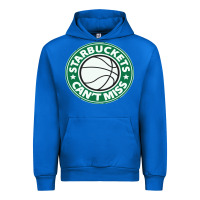 Cobalt starbuckets can't Urban Hoodie - linhVisuals