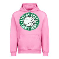 Fuchsia Pink starbuckets can't Urban Hoodie - linhVisuals