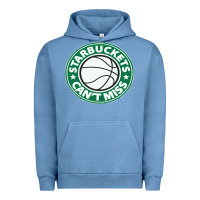 Pigment Pebble Blue starbuckets can't Urban Hoodie - linhVisuals