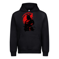 Black samurai warrior Urban Hoodie - linhVisuals