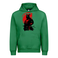 Emerald samurai warrior Urban Hoodie - linhVisuals