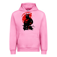 Fuchsia Pink samurai warrior Urban Hoodie - linhVisuals