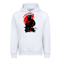 White samurai warrior Urban Hoodie - linhVisuals