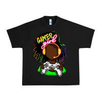 Black black gamer girl Urban Heavy Tee - FaDigitalArtStudio