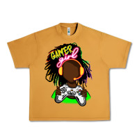 Peanut Butter black gamer girl Urban Heavy Tee - FaDigitalArtStudio