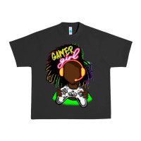 Pigment Black black gamer girl Urban Heavy Tee - FaDigitalArtStudio