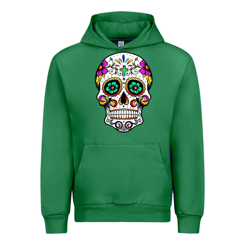 Sugar Skull Urban Hoodie by linhVisuals | Teevron