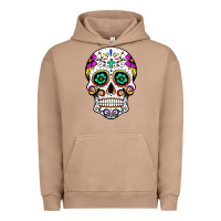 Pigment Burro sugar skull Urban Hoodie - linhVisuals