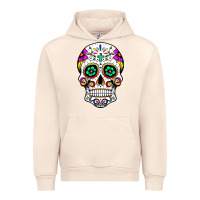 Sandshell sugar skull Urban Hoodie - linhVisuals