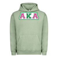 Pigment Oil Green alpha kappa aka Urban Hoodie - linhVisuals