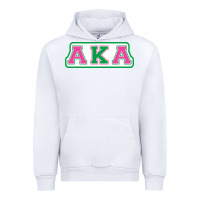 White alpha kappa aka Urban Hoodie - linhVisuals