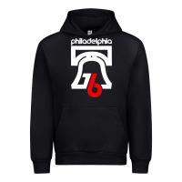 Black philadelphia vintage liberty bell Urban Hoodie - linhVisuals