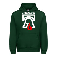 Forest Green philadelphia vintage liberty bell Urban Hoodie - linhVisuals