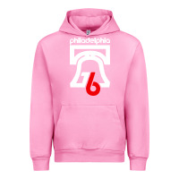 Fuchsia Pink philadelphia vintage liberty bell Urban Hoodie - linhVisuals