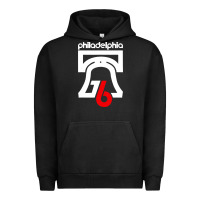 Pigment Black philadelphia vintage liberty bell Urban Hoodie - linhVisuals