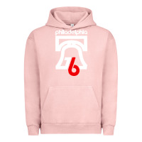 Pigment Salmon philadelphia vintage liberty bell Urban Hoodie - linhVisuals