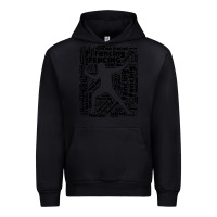 Black fencing sport Urban Hoodie - linhVisuals