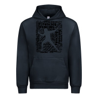 Navy fencing sport Urban Hoodie - linhVisuals