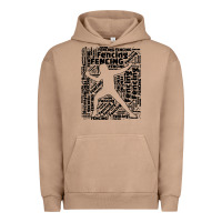 Pigment Burro fencing sport Urban Hoodie - linhVisuals