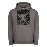 Pigment Tornado fencing sport Urban Hoodie - linhVisuals