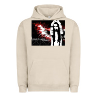 Pigment French Oak Marilyns angel with scabbed wings Urban Hoodie - linhVisuals