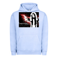 Pigment Grape Ice Marilyns angel with scabbed wings Urban Hoodie - linhVisuals