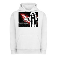 Pigment Lunar Rock Marilyns angel with scabbed wings Urban Hoodie - linhVisuals