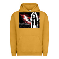 Pigment Peanut Butter Marilyns angel with scabbed wings Urban Hoodie - linhVisuals