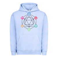 Pigment Grape Ice minimal dnd Urban Hoodie - linhVisuals