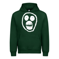 Forest Green the mighty boosh monkey skull Urban Hoodie - linhVisuals