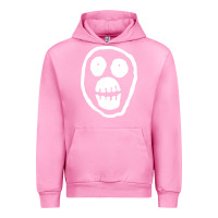 Fuchsia Pink the mighty boosh monkey skull Urban Hoodie - linhVisuals