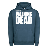 Pigment Midnight Navy the walking dead blood Urban Hoodie - linhVisuals