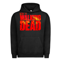 Pigment Black the walking dead blood Urban Hoodie - linhVisuals