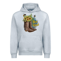 Heather Grey Bee Kind Urban Hoodie - JahusDesignShop