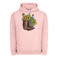 Pigment Salmon Bee Kind Urban Hoodie - JahusDesignShop